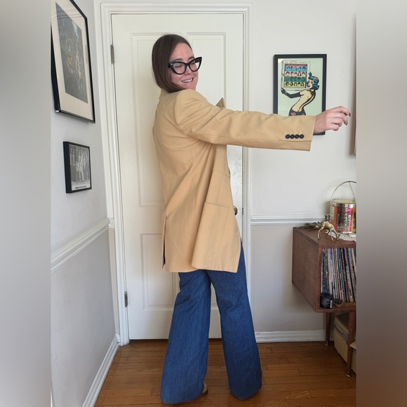 Nina Ricci Beige Blazer Style Jacket - Picture 2 of 12